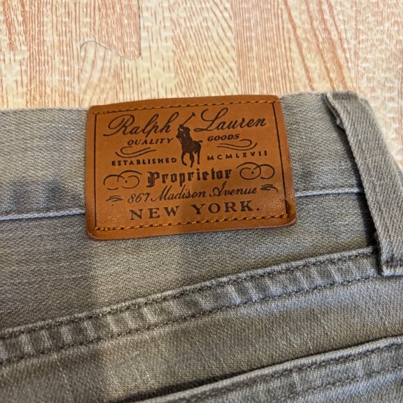 Ralph Lauren Black Label Straight Leg Jeans 867 Size 28 - Picture 5 of 11
